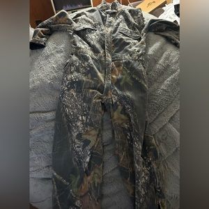 Youth XL 16/18 Camo coveralls.